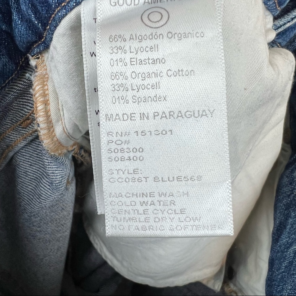 NEW Good American Blue568 in Size 0/25 - Picture 10 of 10